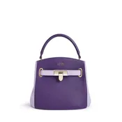 1781 Bucket Mini Bi-colour Handbag in Pebble Grain Leather