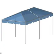 10×20 Commercial Frame Tent – Standard Hip End