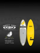 Used-9′ 0″ Slice Series SUP,  Lemon Drop PRO Model (All-Carbon)