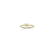 14K Gold Initial Ring