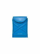 Alexander McQueen 'The Curve' Leather Embossed Logo Micro Pouch