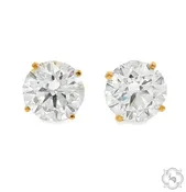 10 Ctw Round-Cut Diamond Studs (Lab) 70407