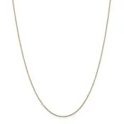 10K Yellow Gold Cable Chain