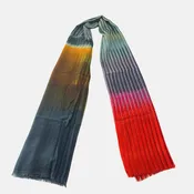 Accordion Wool Scarf