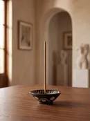 Chulucanas Ceramic Incense Holder Modelo Clasico