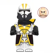 13th Commander Clone Trooper (Star Wars) - Custom Building Blocks Mini Figures Compatible with Brick Building System