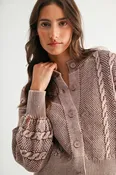 Distressed Cardi