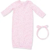 Angel Dear Baby Woodland Kimono Gown & Knot Headband