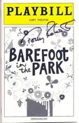 BAREFOOT IN THE PARK- signed by TONY ROBERTS