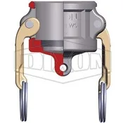 100-DC-AL 356T6 Aluminum Dixon® Cam & Groove Type DC Dust Cap