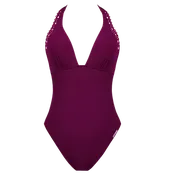 Ajourage Couture Plunging Swimsuit