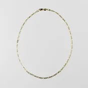 2.5mm Flat Figaro Chain