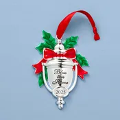 2025 Bless This Home Silverplate Ornament