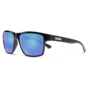Suncloud - A-Team Black + Polarized Blue Mirror Lens