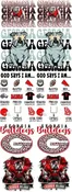Adult Georgia Bulldogs DTF Gang Sheet