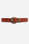 CRESTA ITALIAN LEATHER CONCH BELT