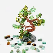 Acrylic Crystal Bonsai, Green