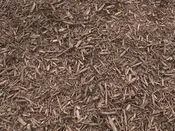 Triple Shredded Brown Dyed Mulch