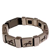 7 Running Horses Bracelet