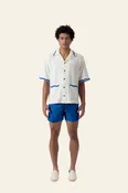 Luka Wave Embroidered Terry Shirt
