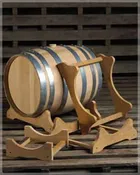 10 Gallon Oak Stand