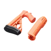 EX Performance Adjustable Stock & Forend - Mossberg 500/590/88, 12g - Less Lethal Orange