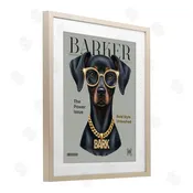 A Barefoot Stylist | Barker Dog Fashion Magazine Wall Art
