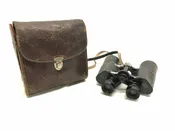 Vintage Steinheil Munchen 8×40 VL Binoculars & Leather Case | Usable | ref 23671