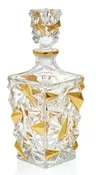 24kt Gold plated Venetian Glass Decanter 30 OZ