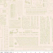 TYPE/OGRAPHY BACKGROUND LETTUCE  By Lori Holt