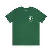 TC Logo White Short Sleeve Tee