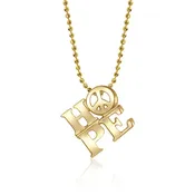 Alex Woo Activist HOPE Charm Necklace