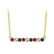 250th Anniversary Necklace, Red White & Blue