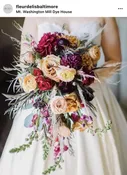 Cascading Bridal Bouquet — FLEUR DE LIS FLORIST