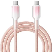 10FT PINK USB-C TO USB-C 60W FAST CHARGING CABLE
