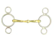 Ainsley 3 Ring Roy Twist Brass 5.5"