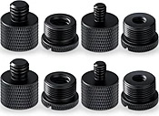 8 Piece Mic Stand Adapter set