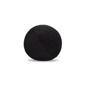 Plush Charcoal Orb | 12" Round