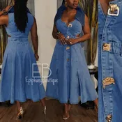 The Gabbi Denim Dress
