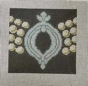 FD107 Elizabeth's Necklace Insert 4" Square