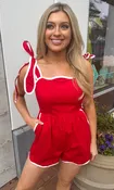 Annie Ruffle Romper