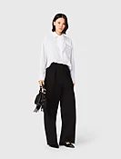 Balloon suit trousers