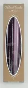 Advent Taper Candle Set  with 3 Purple and 1 Pink 10"H