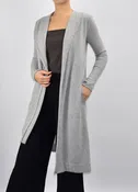 Super Soft 100% Cashmere Asymmetrical Duster