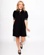 Classic Contrast Polka Dot Mini