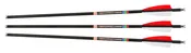 .30-06 Outdoors UFO Lighted Moon Nock 20" Carbon Crossbow Bolt - Red - 3 Pack