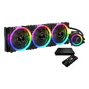 CHIONE P1A-360R, 360mm Radiator, 250W TDP, Liquid Cooling System