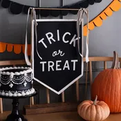 Trick or Treat Canvas Banner