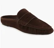 Bridgetta - Suede Loafer/Mule
