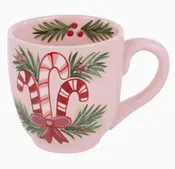 Glory Haus - Candy Canes & Holly Mug